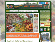 Tablet Screenshot of murphreesmarket.com
